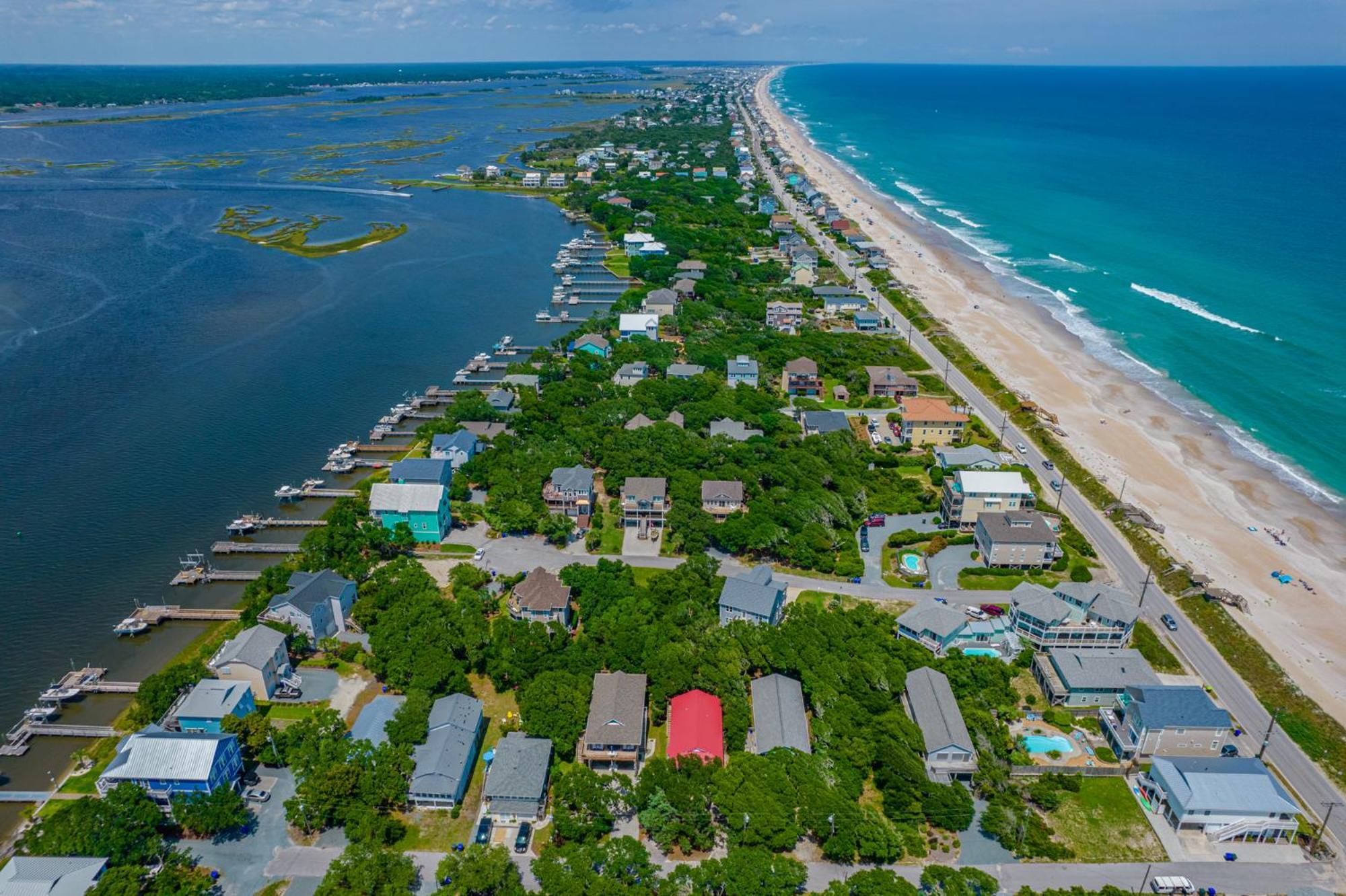 Sea Angels Villa Surf City Bagian luar foto